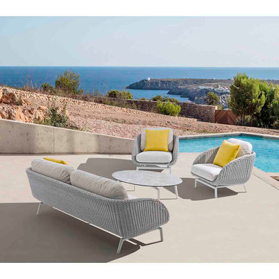 Sorrento Outdoor Rope 3 Seater Lounge