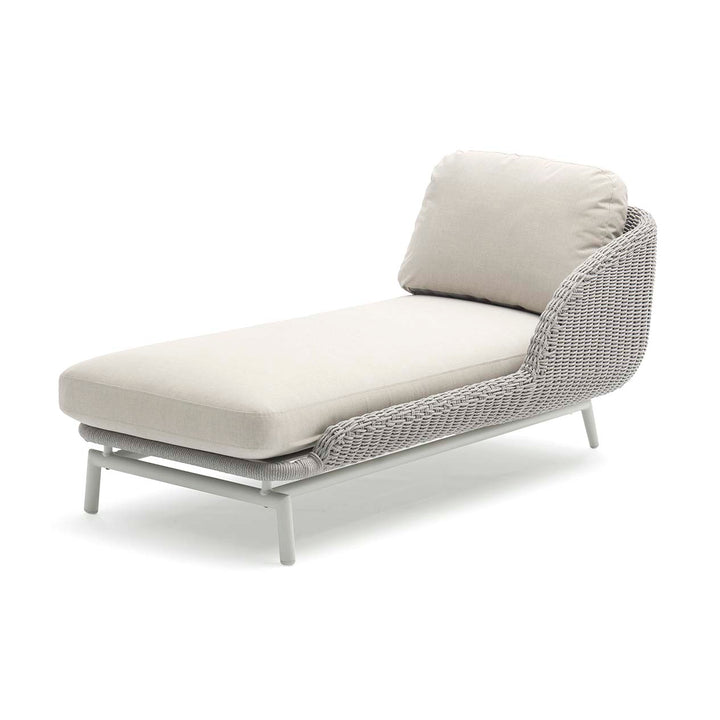 Sorrento Outdoor Rope Chaise Lounge with Left Arm – Remarkable