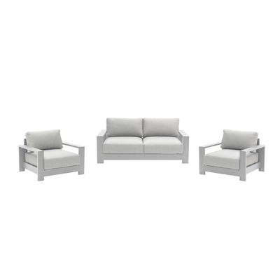 Skyline 4 Seater Outdoor Aluminium Lounge Setting