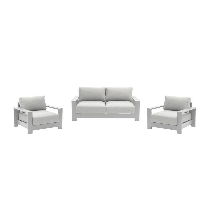 Skyline 4 Seater Outdoor Aluminium Lounge Setting
