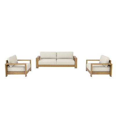 Skyline 4 Seater Outdoor Aluminium Lounge Setting