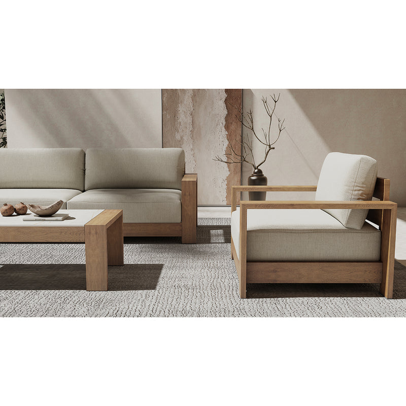 Skyline 5 Seater Outdoor Aluminium Lounge Setting