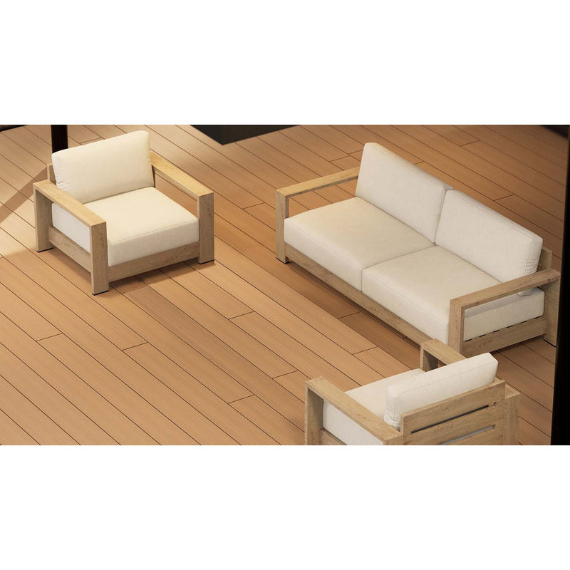 Skyline 5 Seater Outdoor Aluminium Lounge Setting