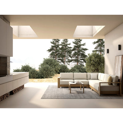 Skyline 5 Seater Outdoor Aluminium Modular Lounge with Coffee Table