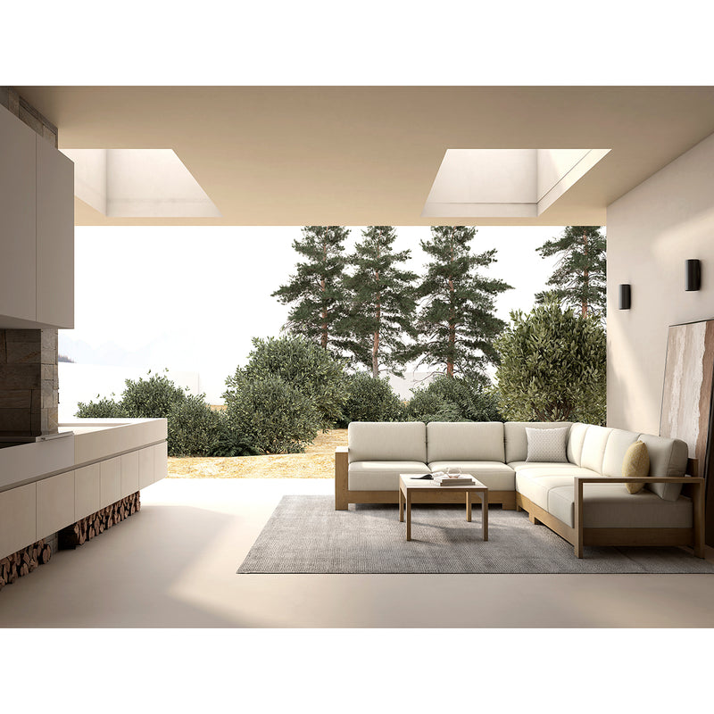 Skyline 5 Seater Outdoor Aluminium Modular Lounge with Coffee Table