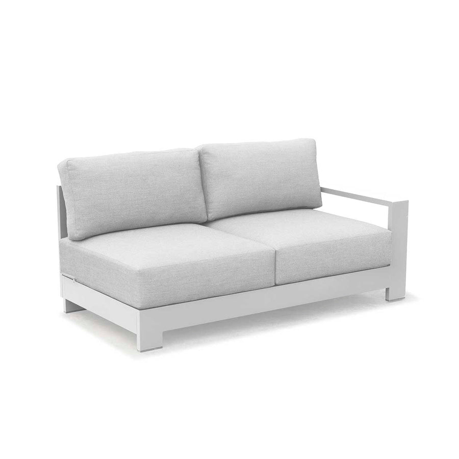 [Clearance] Last One Skyline 2 Seater Outdoor Aluminium Lounge with Left Arm at Alexandria (ALX) NSW Store Only