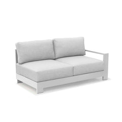 Skyline 2 Seater Outdoor Aluminium Lounge with Left Arm