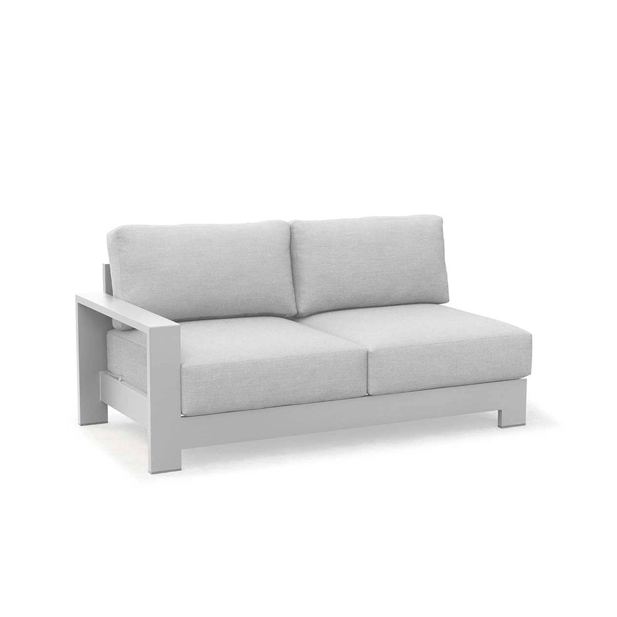 [Clearance] Last One Skyline 2 Seater Outdoor Aluminium Lounge with Right Arm at Alexandria (ALX) NSW Store Only