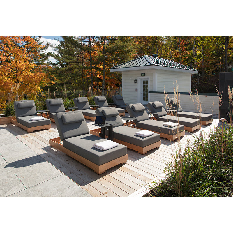 Skyline Outdoor Aluminium Sun Lounger