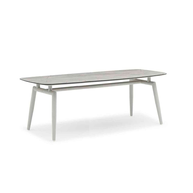 Sorrento Outdoor Aluminium Dining Table with High-pressure Laminate Top 240 cm