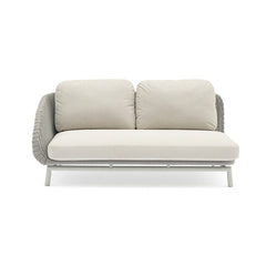 Sorrento Outdoor Rope 2 Seater Lounge with Right Arm