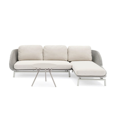 Sorrento 3 Seater Rope Outdoor Modular Lounge with Coffee Table