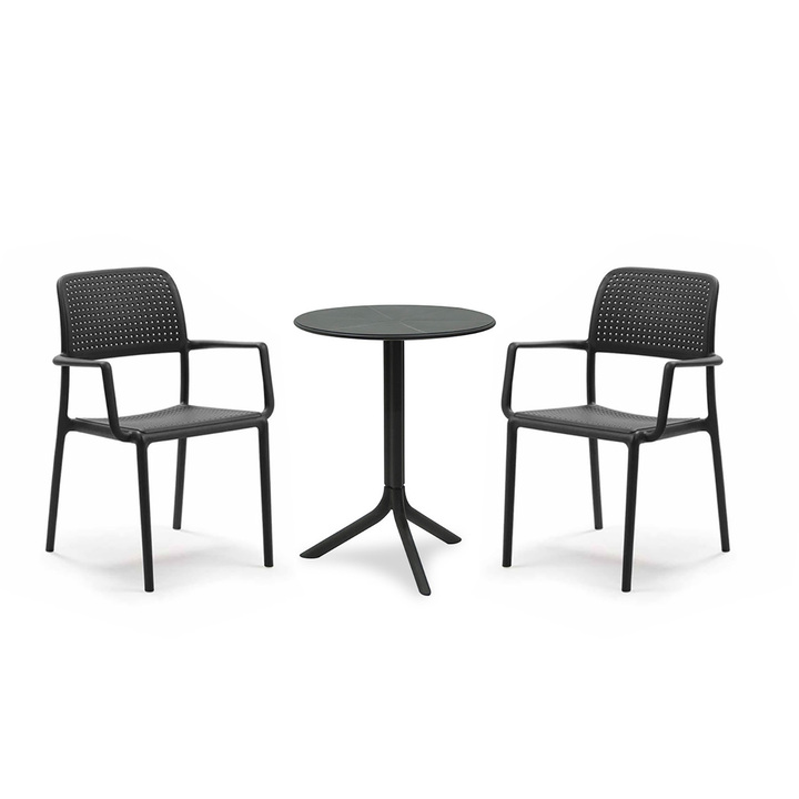 Nardi Spritz Table Bora Armchair Outdoor Balcony Setting