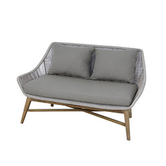 String Teak Outdoor 2 Seater Lounge