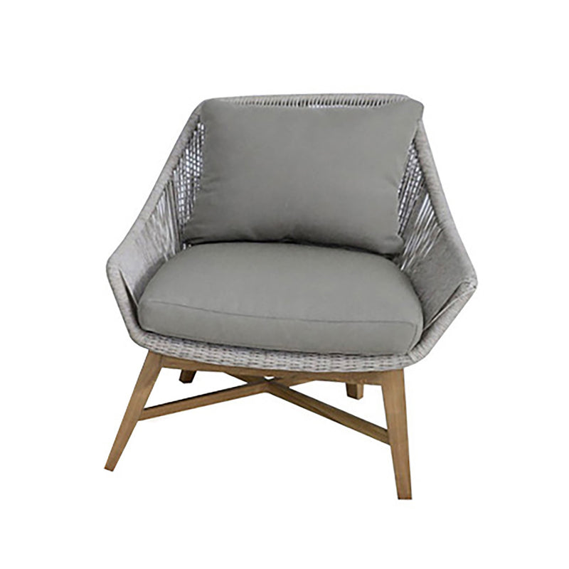 String Teak Outdoor Armchair