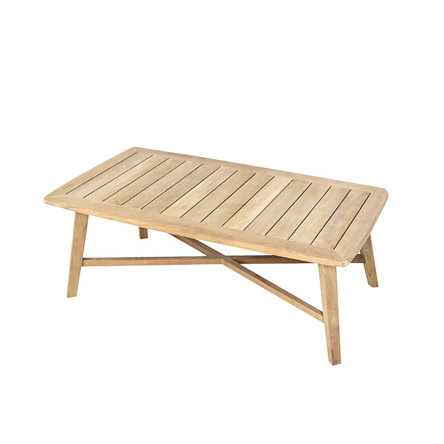 String Teak Outoor Coffee Table 120cm – Remarkable Outdoor Living
