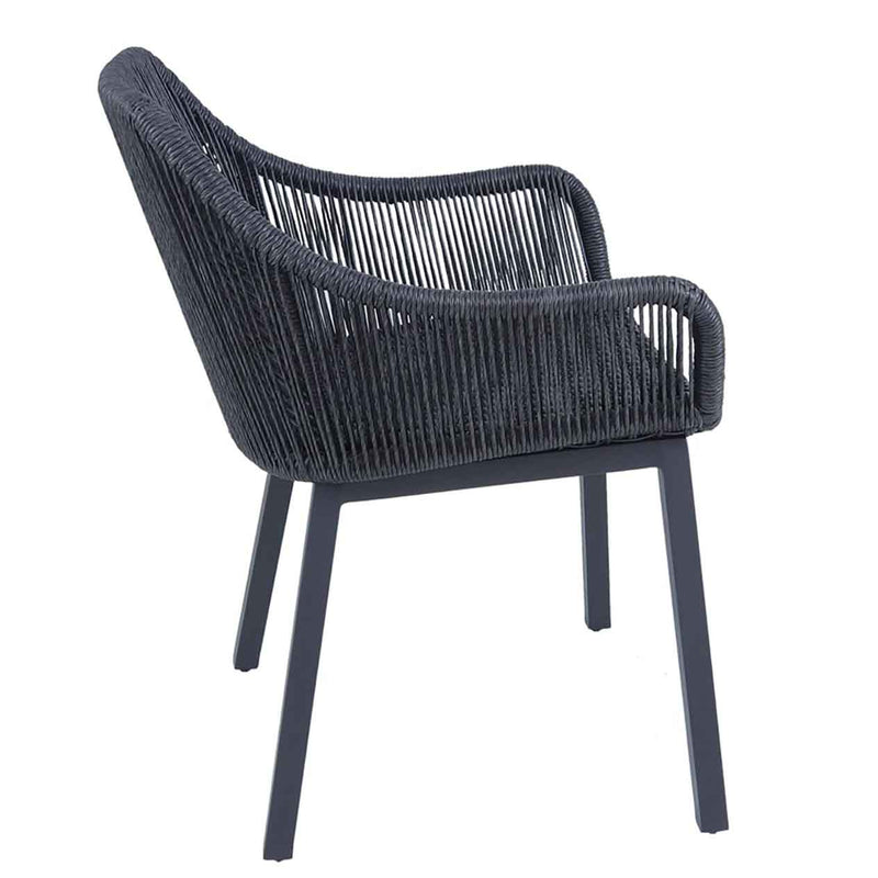 Trivento Table String Chair Outdoor Dining Setting 7PC