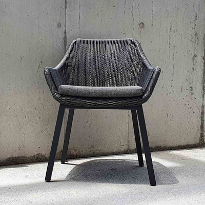 String Outdoor Wicker Dining Chair