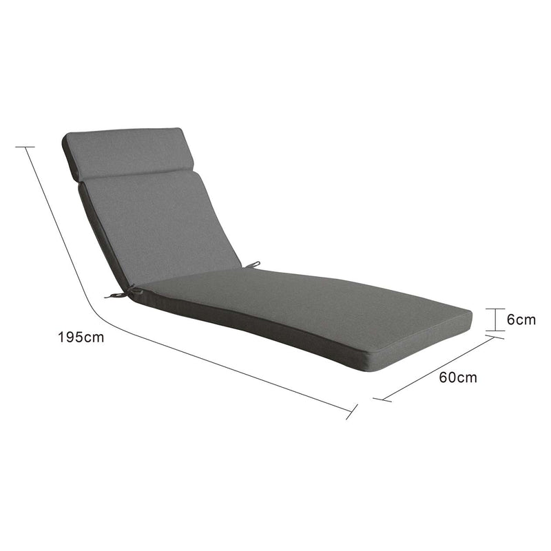 Outdoor Sunlounger Cushion