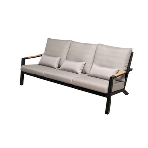 Toronto 3 Seater Outdoor Aluminium Lounge