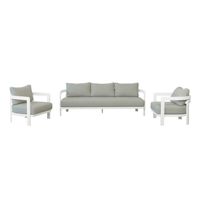 Tampa 5 Seater Aluminium Outdoor Lounge
