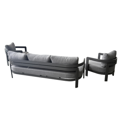 Tampa 5 Seater Aluminium Outdoor Lounge