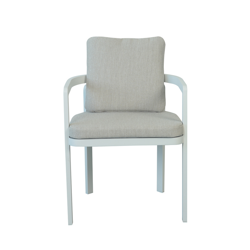 Tampa Aluminium Outdoor Dining Chair