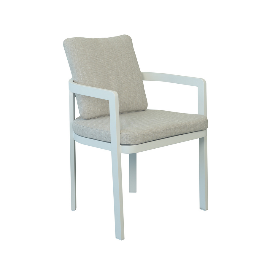 [Clearance] Last One Tampa Aluminium Outdoor Dining Chair at Pymble (PYM) NSW Store Only