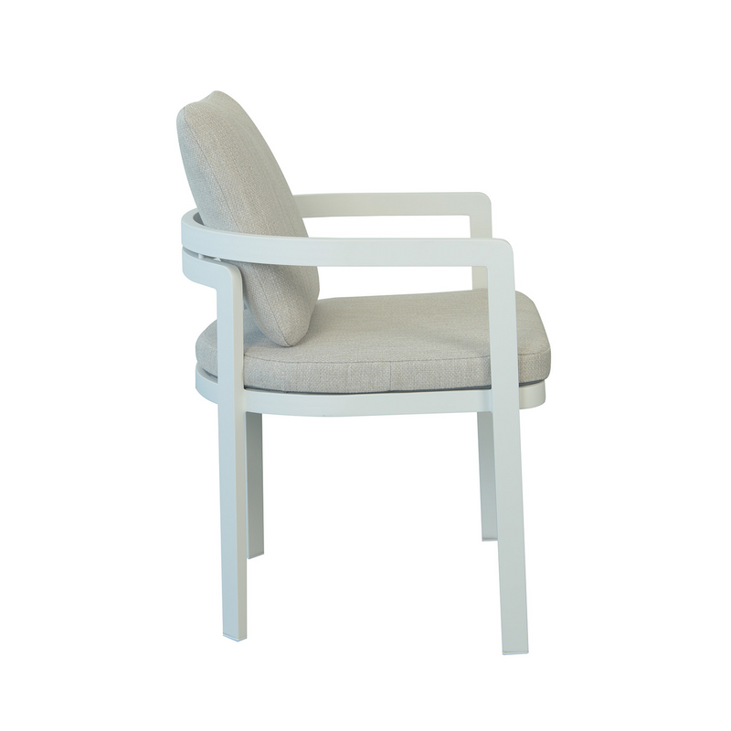 Tampa Aluminium Outdoor Dining Chair
