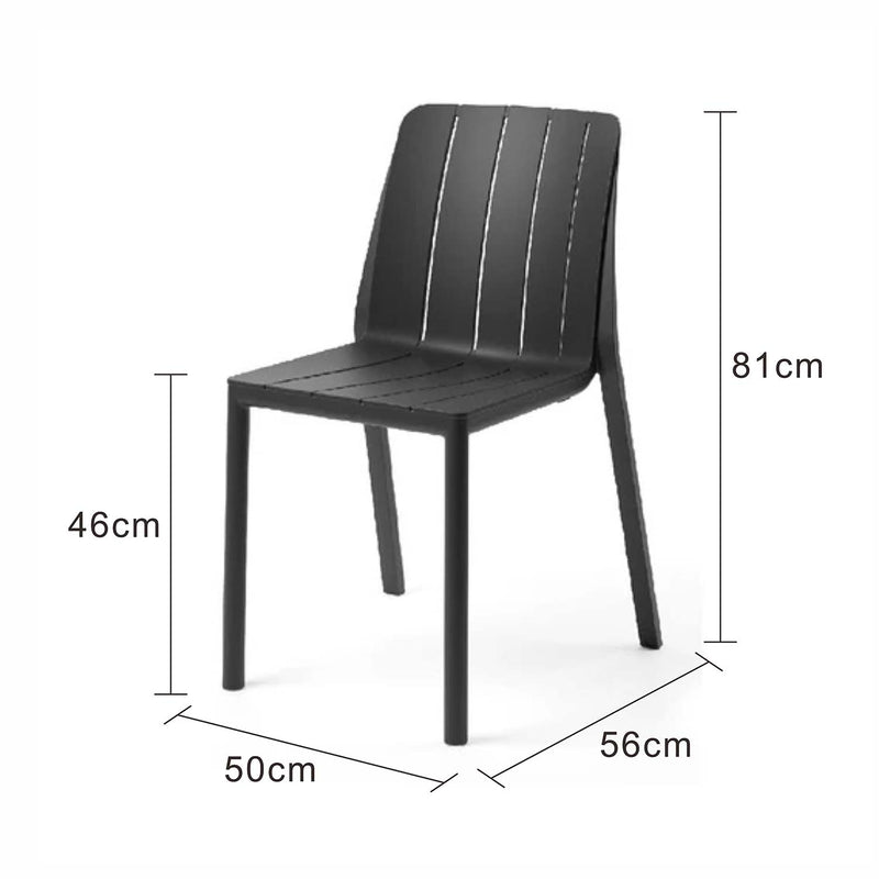 Nardi Tiberina Outdoor Dining Chair Without Arm