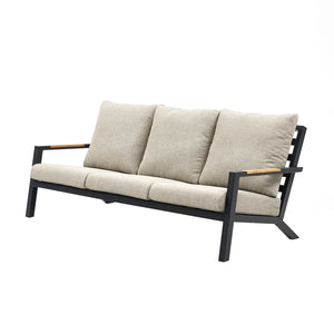 Toronto 3 Seater Outdoor Aluminium Lounge