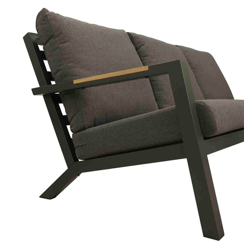 Toronto 3 Seater Outdoor Aluminium Lounge