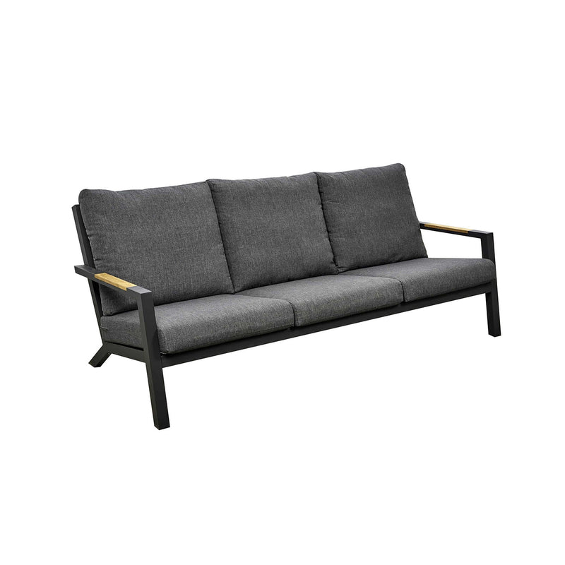 Toronto 3 Seater Outdoor Aluminium Lounge