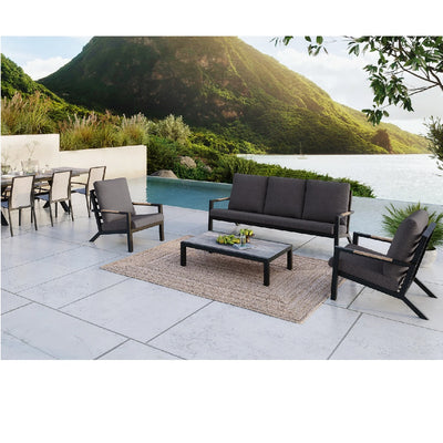 Toronto 5 Seater Outdoor Aluminium Lounge Remarkable Outdoor Living