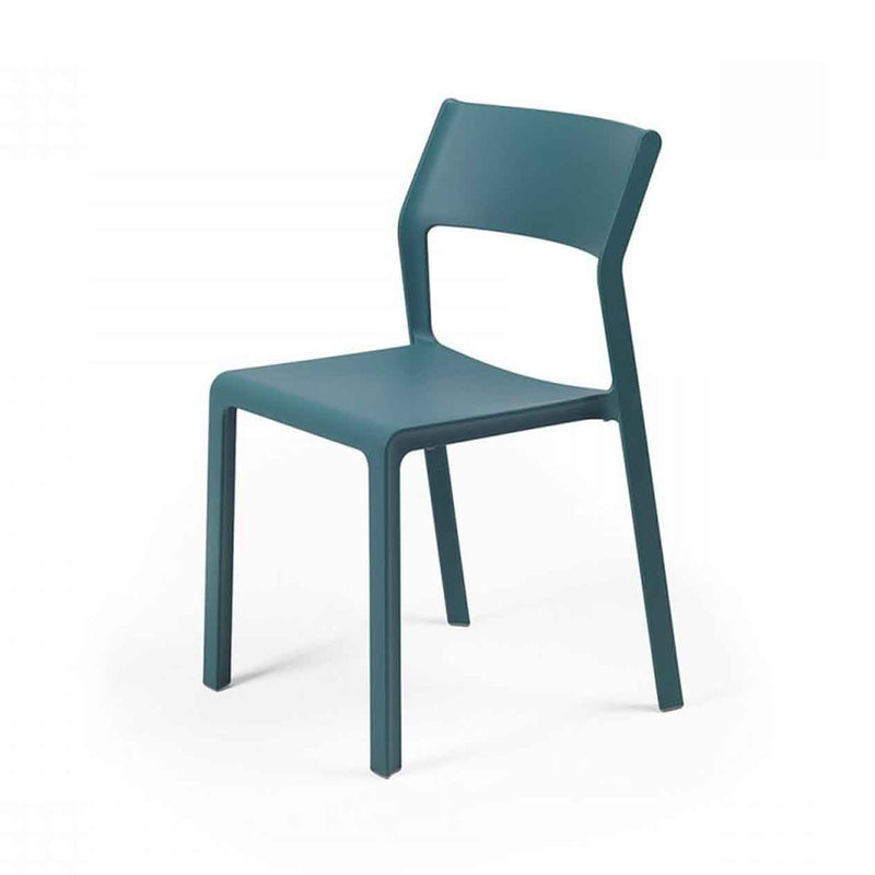 Ella Table Trill Armless Chair Outdoor Dining Setting