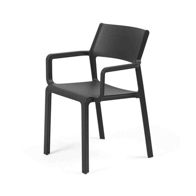 Trill chair by Nardi, a durable and lightweight outdoor furniture piece, available as outdoor chairs in various colours.