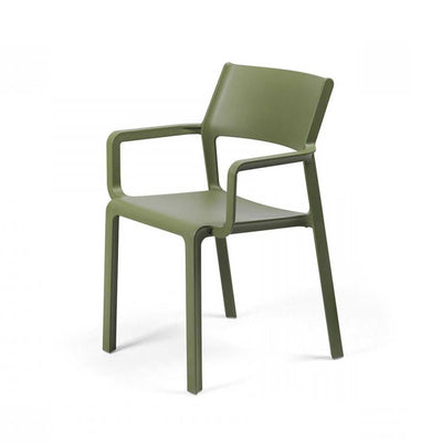 Trill chair by Nardi, a durable and lightweight outdoor furniture piece, available as outdoor chairs in various colours.