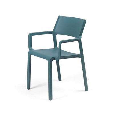 Trill chair by Nardi, a durable and lightweight outdoor furniture piece, available as outdoor chairs in various colours.