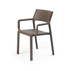 Trill chair by Nardi, a durable and lightweight outdoor furniture piece, available as outdoor chairs in various colours.