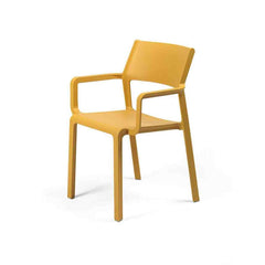 Trill chair by Nardi, a durable and lightweight outdoor furniture piece, available in various colours as outdoor chairs.