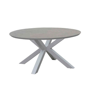 Trivento Outdoor Ceramic Round Dining Table 148 cm