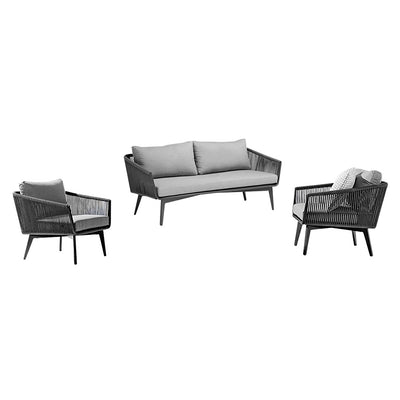 Truro 5 Seater Outdoor Rope Lounge