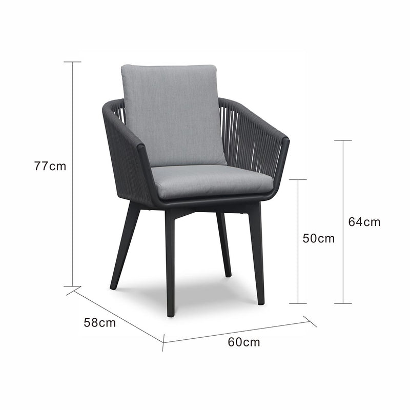 Truro Outdoor Rope Dining Chair