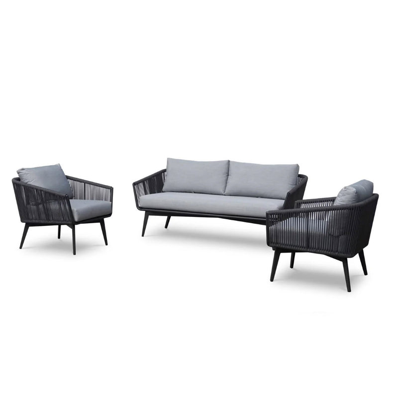 Truro 5 Seater Outdoor Rope Lounge