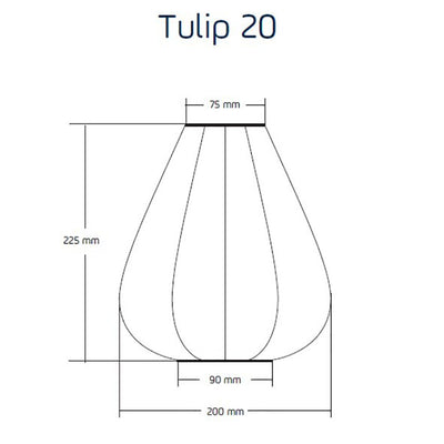 Lumiz Outdoor Lanterns Tulip