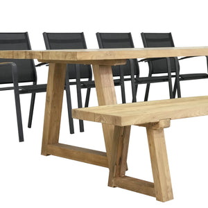 Valley 300 cm Table Cosmo Chair Outdoor Dining Setting