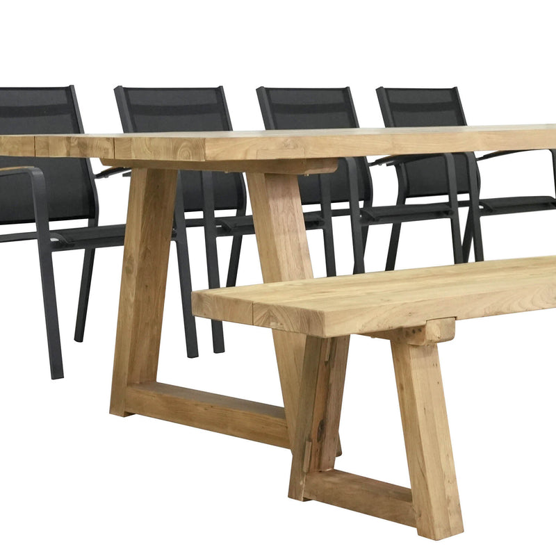 Valley 300 cm Table Cosmo Chair Outdoor Dining Setting