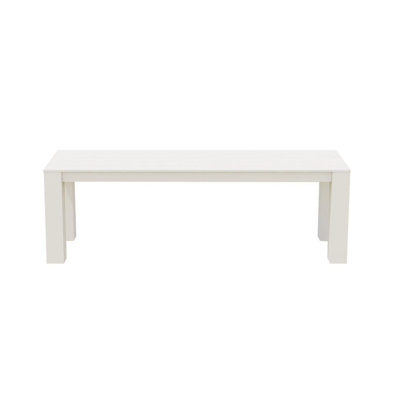 Vernon 180 cm Table Vernon 160 cm Bench and Lotus Chair Outdoor Dining Setting