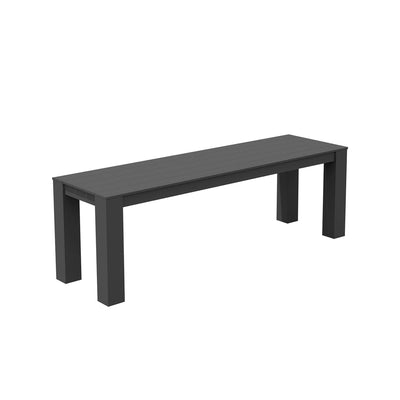 Vernon 180 cm Table Vernon 160 cm Bench and Lotus Chair Outdoor Dining Setting