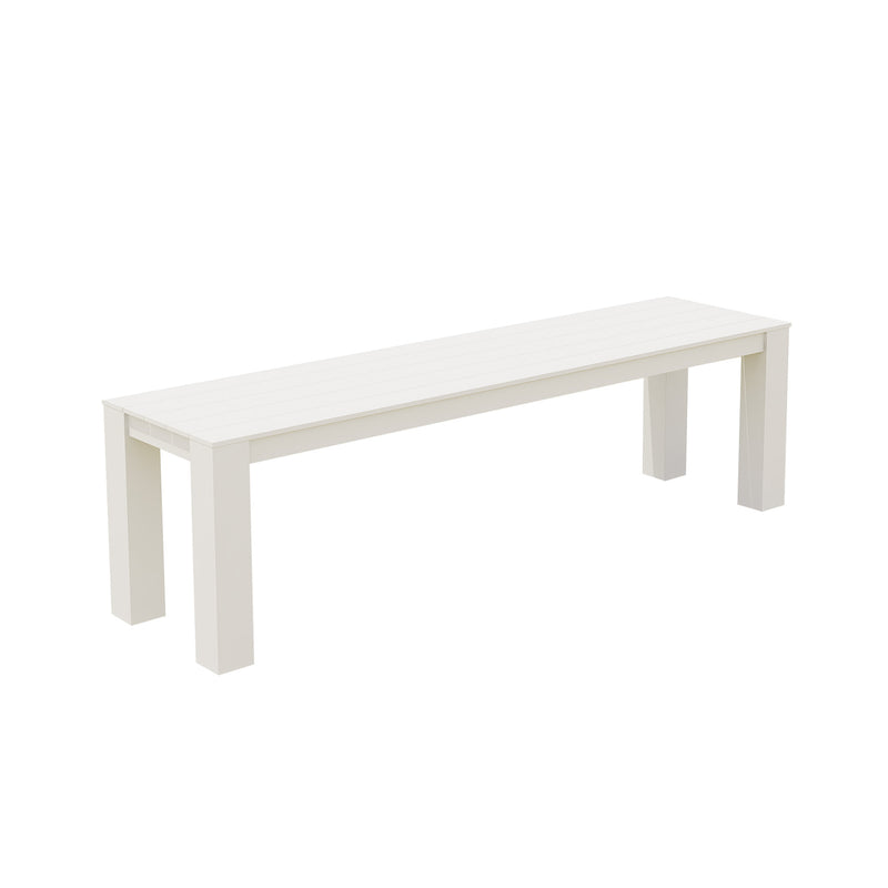 Vernon Outdoor Aluminium Bench 160 cm